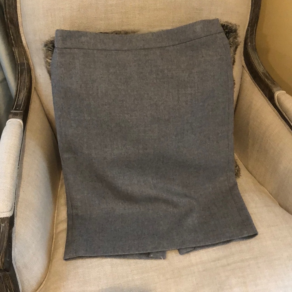 J Crew Wool Pencil Skirt